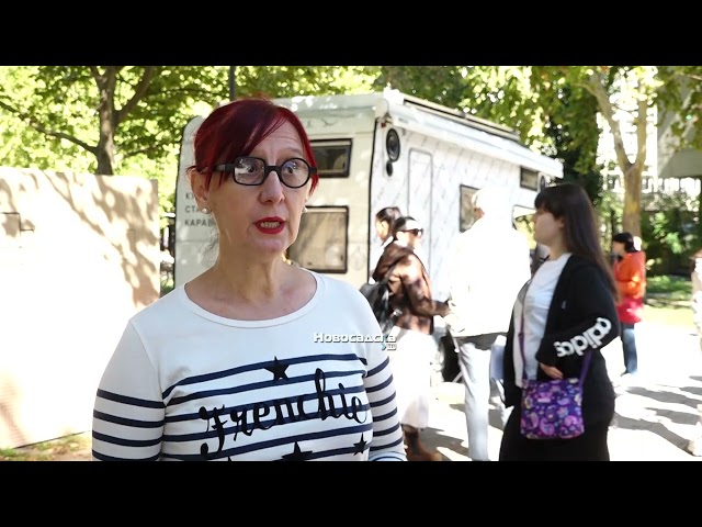 VREMENSKA MAŠINA u kampusu Univerziteta u Novom Sadu