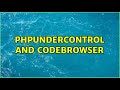 phpUnderControl and CodeBrowser (2 Solutions!!)