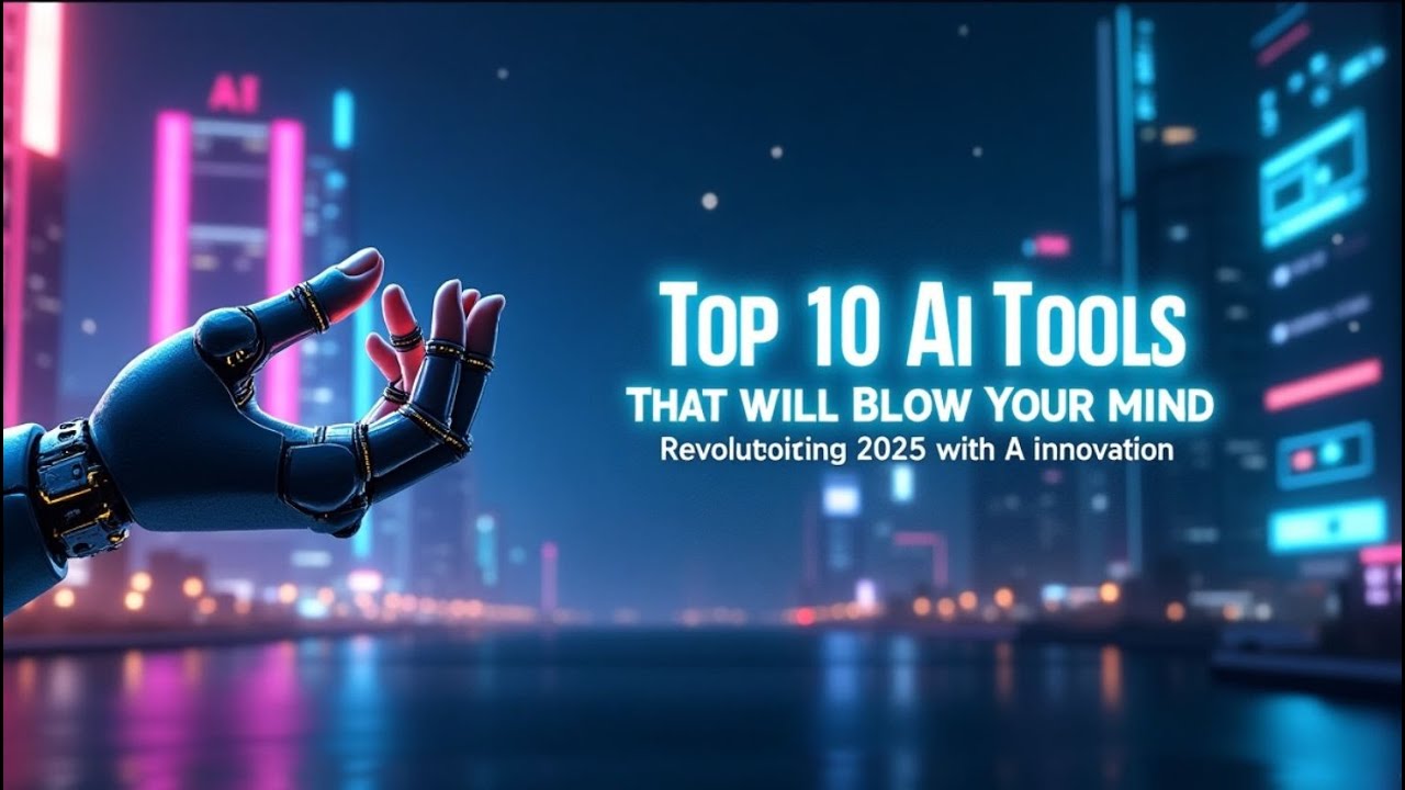 Top 10 AI Tools That Will Blow Your Mind in 2025 🤯🚀 - YouTube