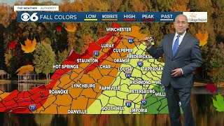 Fall Colors Forecast: These spots are at 'near peak' in Virginia this weekend