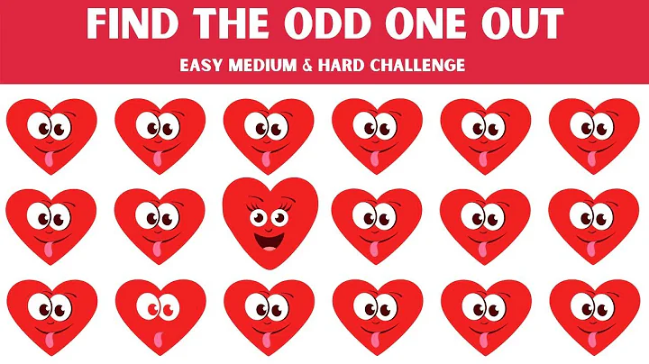 How good are your eyes? Emoji challenge | Find the odd emoji out | Puzzle Hut