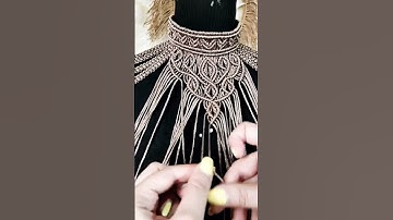#macrame #pattern #trendingshorts #shorts #shortvideo #dress #fashion