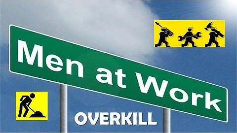 Overkill Men At Work (TRADUÇÃO) HD (Lyrics Video).