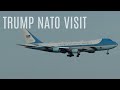 Air Force One in Amsterdam! Trump Arrives for NATO 2025