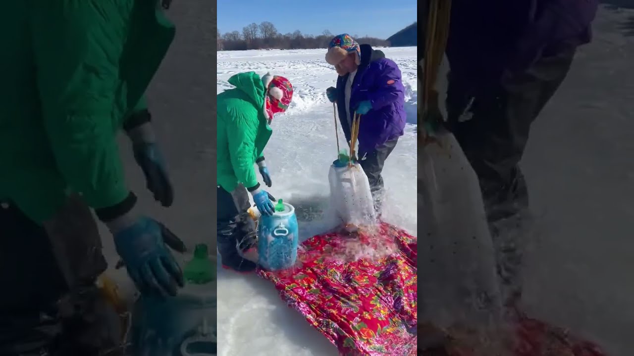 Fishing In Mohe The Northeast Joy Of Outdoor Wild Experience 