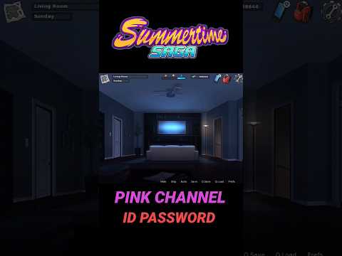 Summertime Saga Pink Channel Id Password Summertimesaga Summertimesaganewupdate