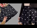 No zipper - Sewing a beautiful and stylish skirt, easy for beginners