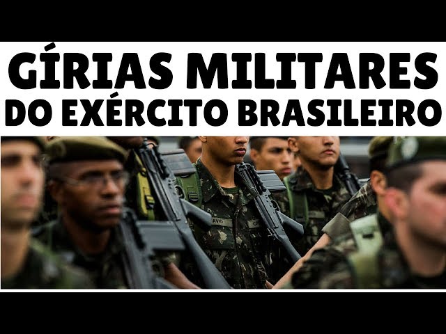 GÍRIAS MILITARES 