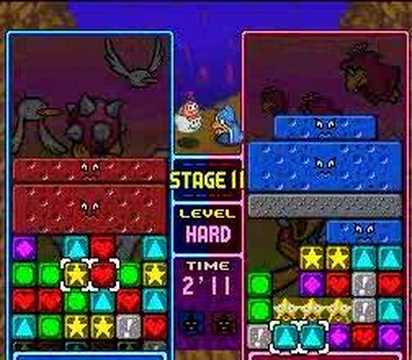 Tetris Attack - Hard - Level 11