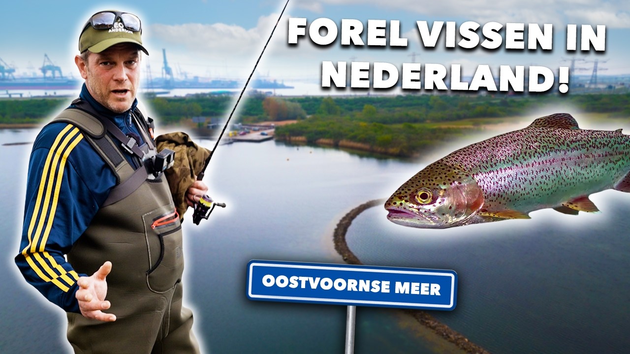 ZO vang JIJ je EERSTE FOREL in NEDERLAND!