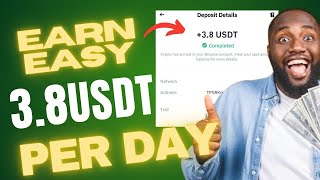 NEW SITE- Earn Easy 3.8 USDT Every day (PAYMENT PROOF) - MAKE MONEY ONLINE 2024