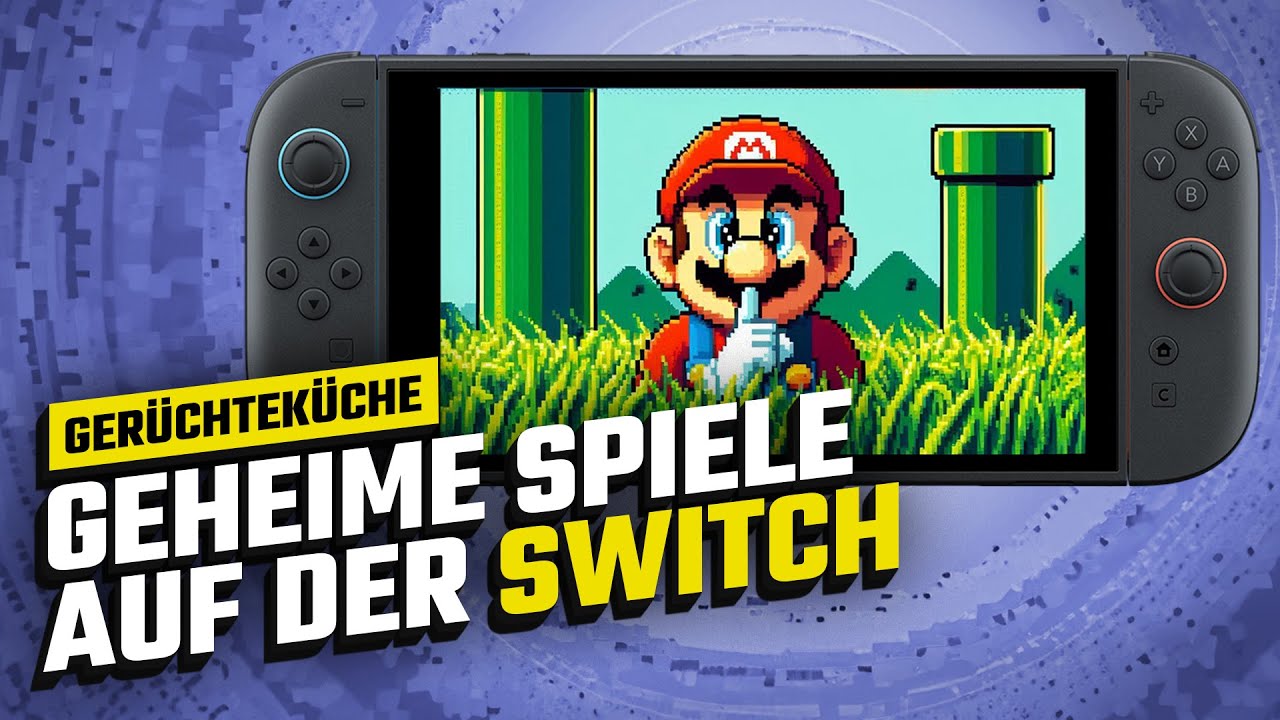 Geleakte Switch-Spiele & Rainbow Six Taktik-Spiel in Arbeit | Gerüchteküche