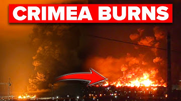 Giant Fireball Erupts Over Crimea... Ukraine Just BROKE Russia