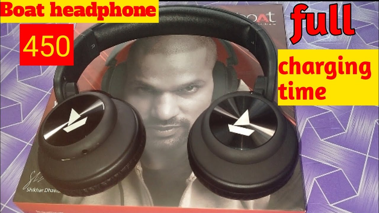 Boat rockerz 450 wireless Bluetooth🎧 headphones (Charging time)