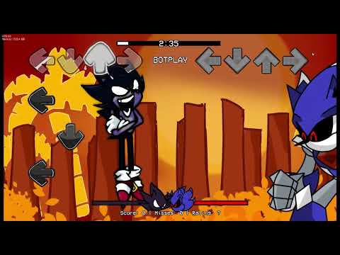Theterminator546 Cover BURN IN HELL Burning In Hell But Dark Sonic And Mecha Sing It
