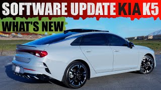 Kia K5 Map &amp; Software Update Available For All Kia Vehicles