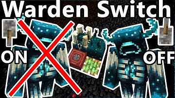 Turn Off All Warden Spawning Minecraft 1.20