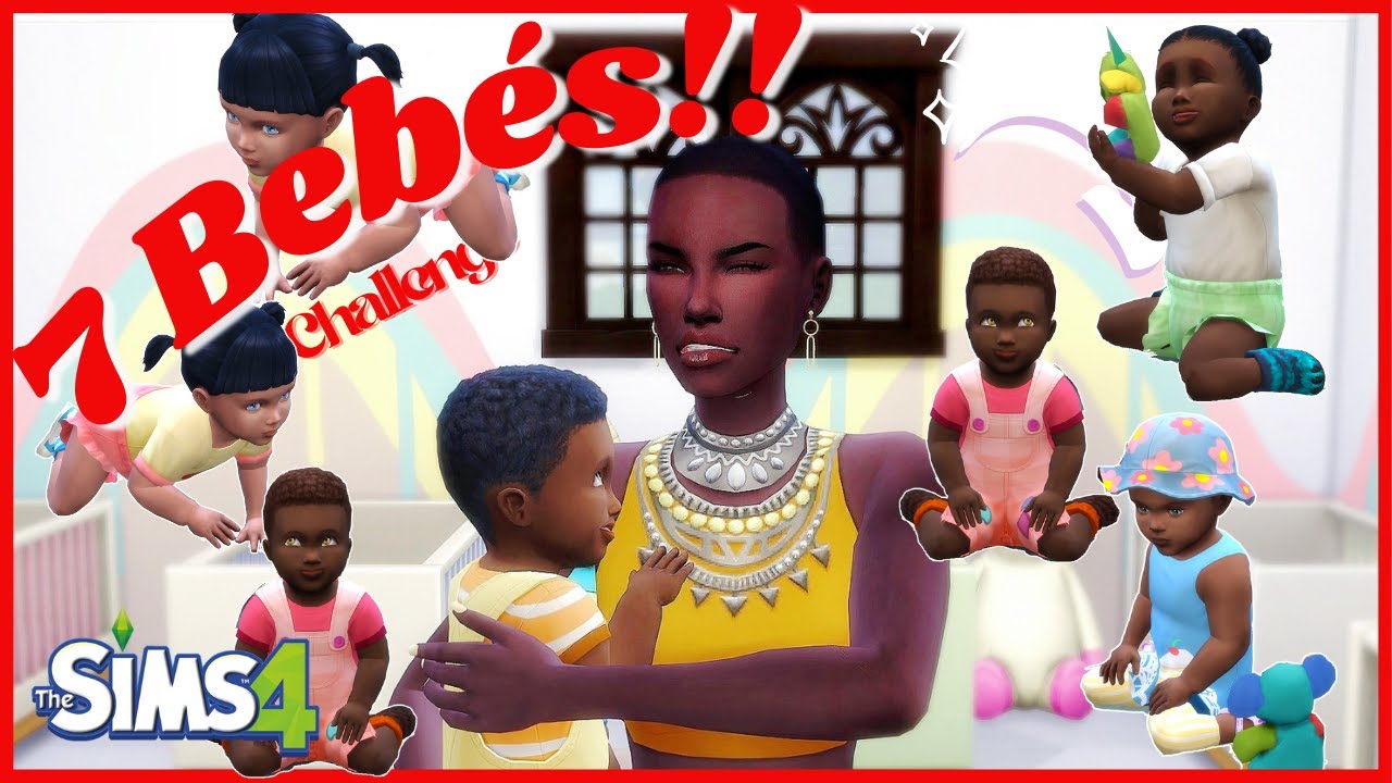 7 Bebés Challenge ¿PODRE HACERLO!!? | Sims 4 - YouTube