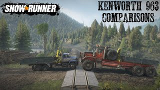 New Kenworth 963 Size Comparisons SnowRunner Season 10