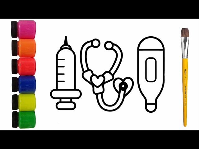 Como desenhar um kit médico 