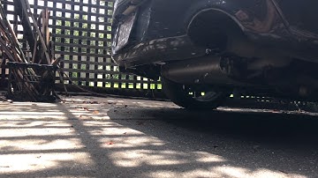 Mazdaspeed 3 Catless Downpipe Coldstart