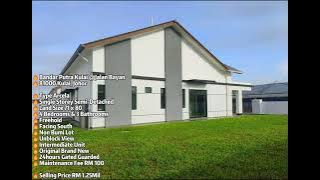 🔥Bandar Putra Kulai Arcela @ Jalan Bayan Single Storey Semi-D Corner 71x80 Original Unblock View G&G