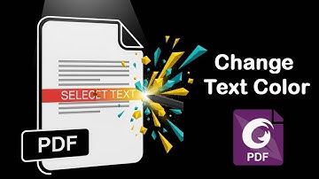 How to Change Text Color of a PDF document in Foxit PDF Editor