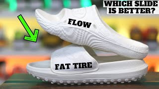 Which Slides Are Better? Under Armour Flow Velociti Slides vs Summit Fat Tire Sway Slides