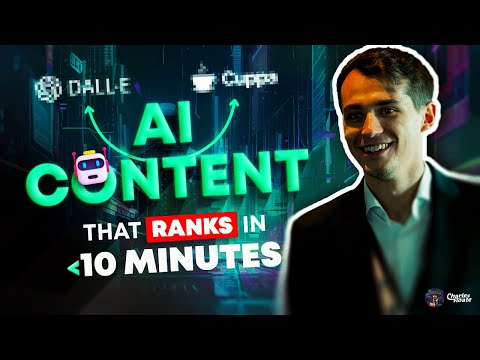 How I Make AI SEO Content That RANKS In Under 10 Minutes 📝