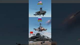 Top 3 Attack Helicopters: USA vs Russia vs China! 🛸