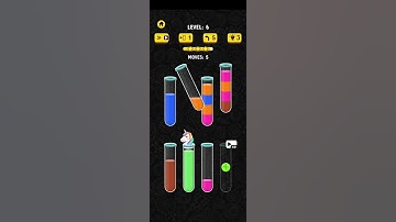 Color Water Sort Puzzle Level 5 #colorsortpuzzle #colors #puzzle #games #gaming #shorts