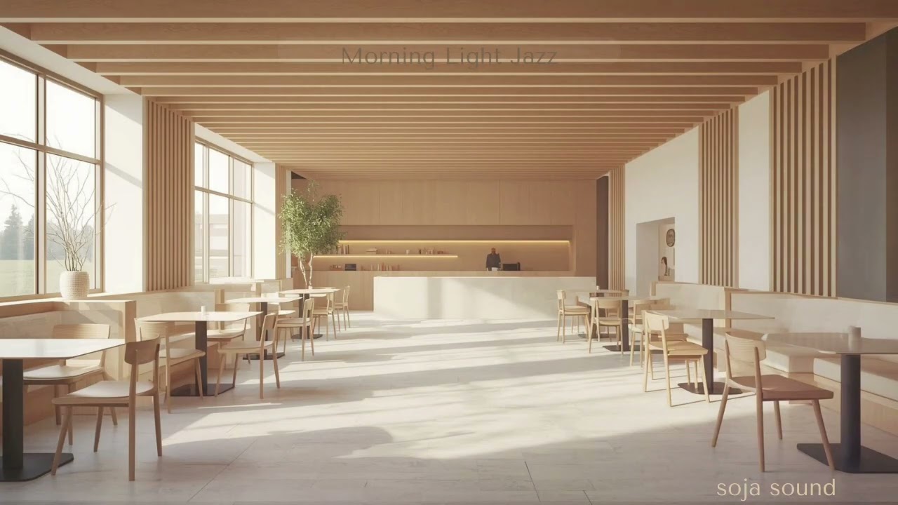 Morning Light Jazz ☀️ – Gentle Cafe Jazz BGM for a Calm Start | soja sound