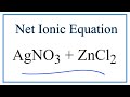 Net Ionic Equations and Spectator Ions