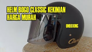 Download Lagu UNBOXING | HELM BOGO CLASSIC KEKINIAN | HARGA MURAH MP3