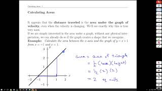 Unit 8-2 Calculating Areas - MATH 121