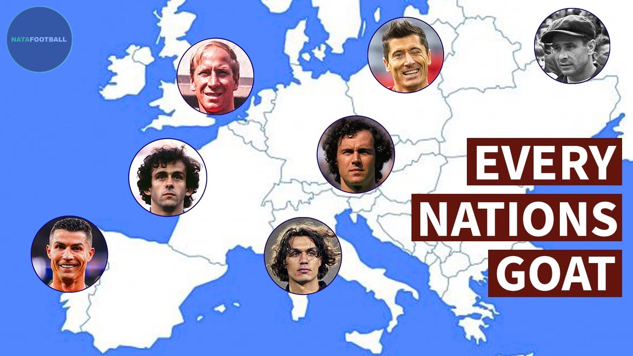 Greatest Footballer Ever From Every Nation on Earth