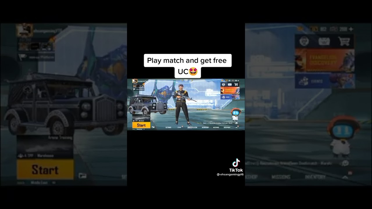 how to get  free UC_switched to Egypt server _play tournament matches _collect UC