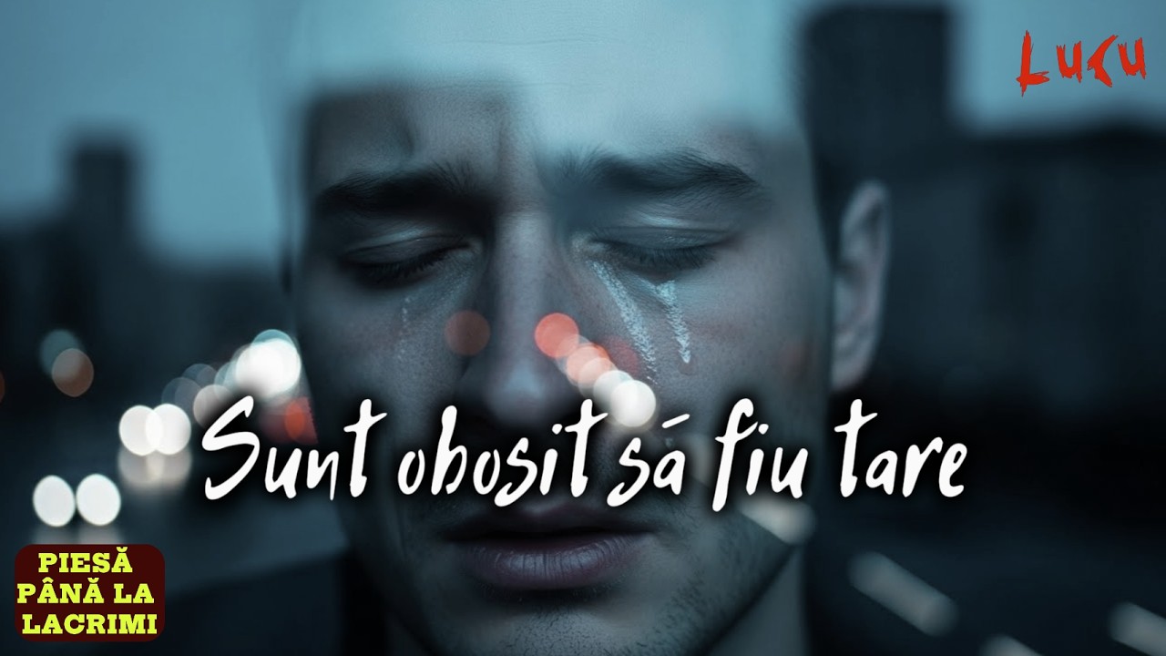 🎶 Această melodie te va face să taci… „Sunt obosit să fiu tare”