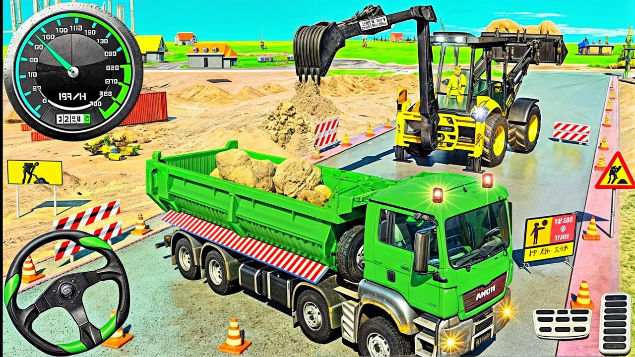 Work Making Game City' Construction Game! Impossible Making Road Construction Work ...