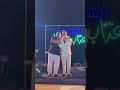 الشامي والأخرس يغنيان معا خلال احتفال الشامي بعيد ميلاده ليل أمس في بيروت 