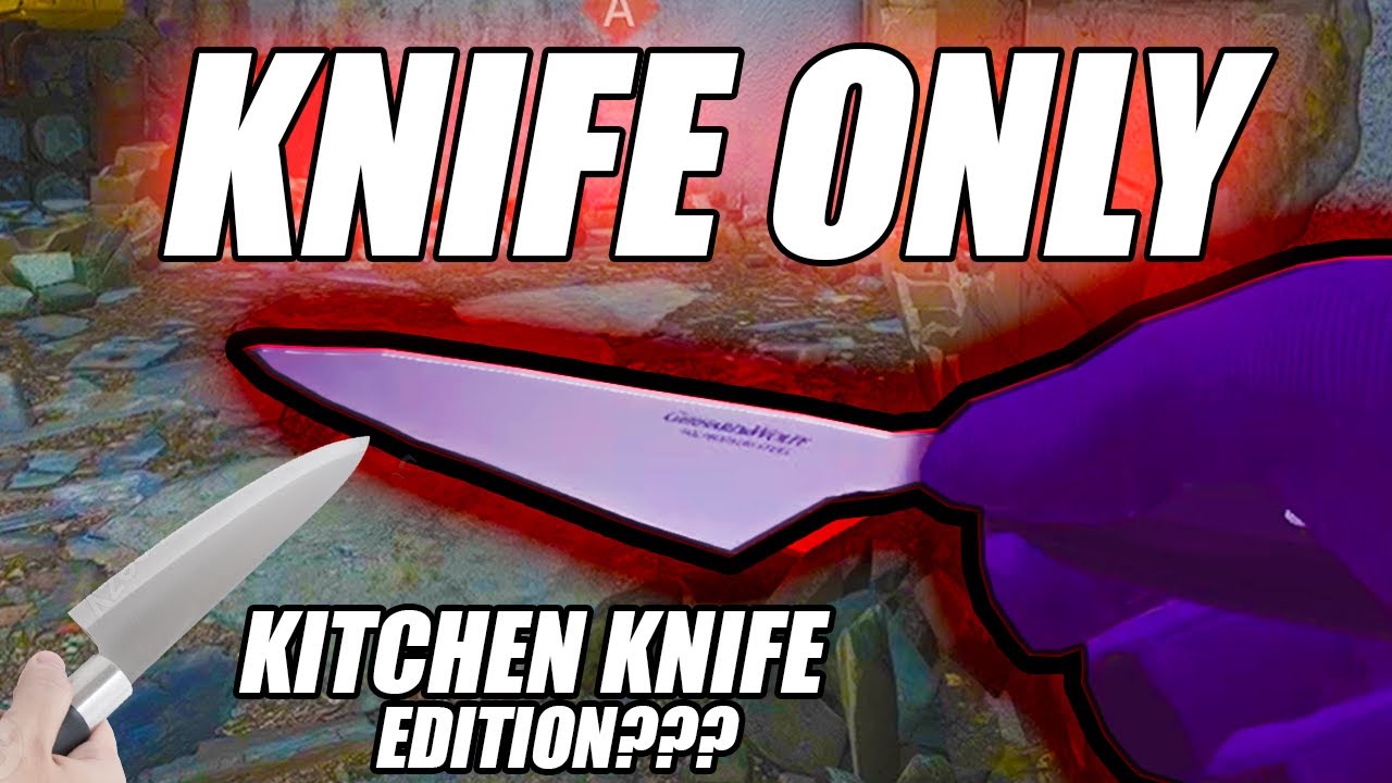MW2 KNIFE ONLY... BUT WITH A KITCHEN KNIFE?? (MW2 Funny Moments) YouTube