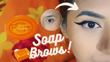 How to use Soap Brows|| EASY BUSHY BROW TUTORIAL! || Evilyn_Official