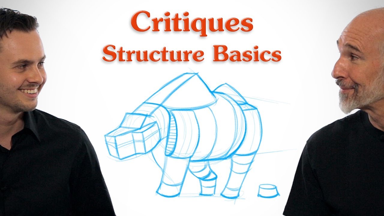 Figure Drawing Critiques 2 - Structure Basics - YouTube