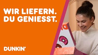Donuts direkt an die Haustür - Dunkin' Delivery