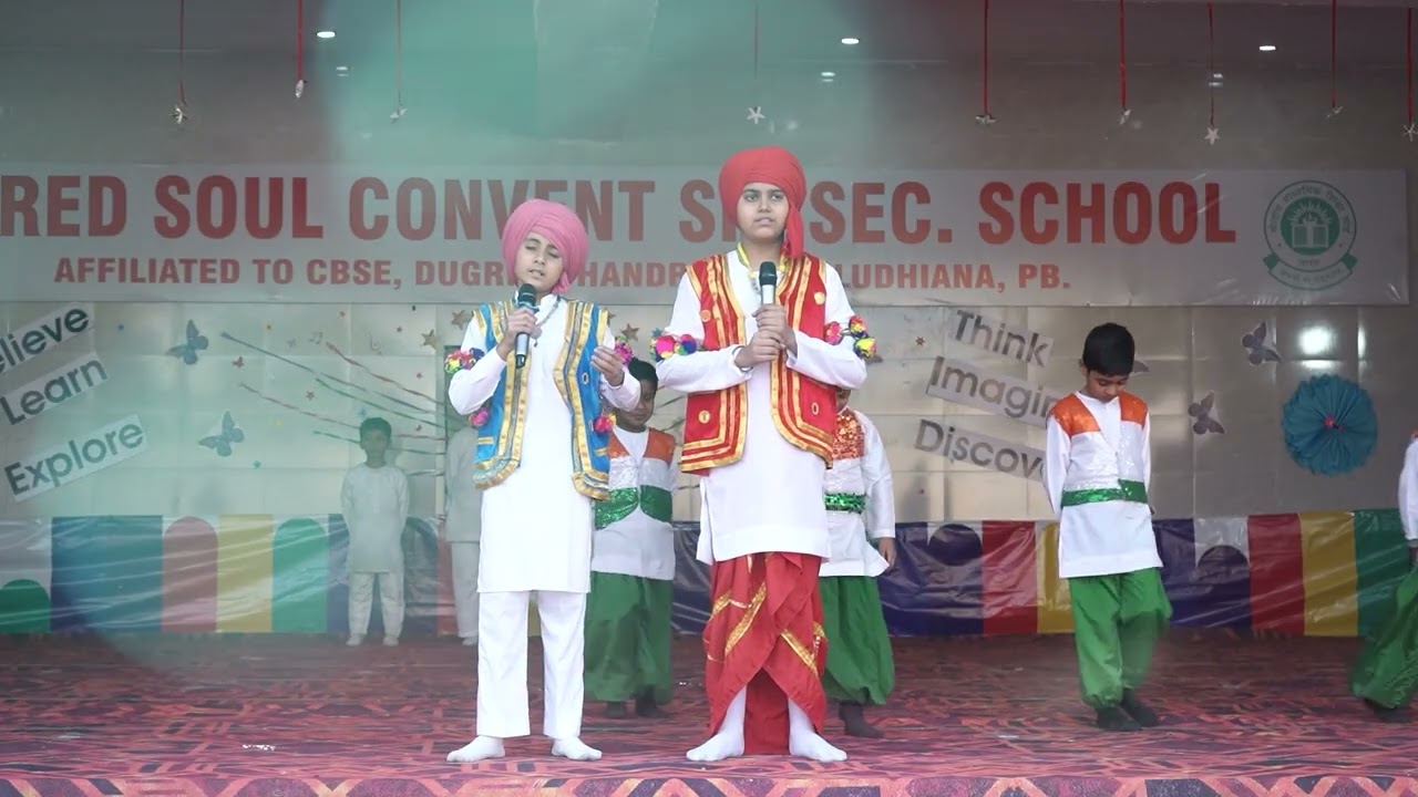 Sacred Soul Convent Sr. Sec. School, Ludhiana-Annual Function 25-26, Punjabi Song
