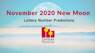 November 2020 New Moon Lottery Number Predictions