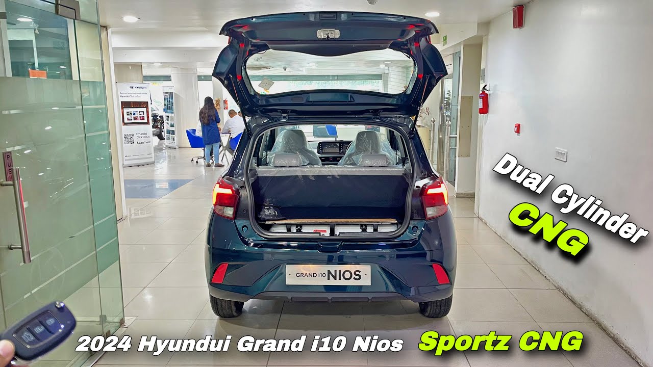 Hyundai Grand i10 Nios sportz Duo CNG 2024 | i10 Nios CNG Top Model ...