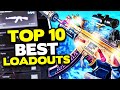 Warzone TOP 10 BEST LOADOUTS in Season 4 Reloaded after WEAPON UPDATE (Meta Loadouts)