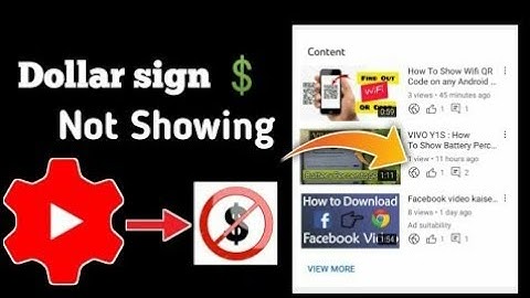 Monetization Dollar$ 💵 Sign Not Showing IN YouTube Studio watching full and Solve the problem
