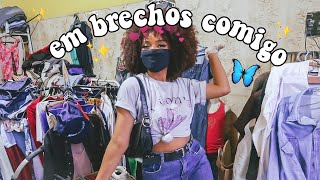 EM BRECHÓS COMIGO // o que eu comprei com R$45,00? ✨